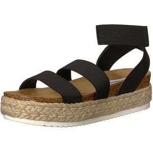 Steve Madden Women's Kimmie Espadrille Wedge Sandal